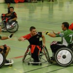 Match  du XIII Boiens fauteuil contre Toulouse le 23/11/13