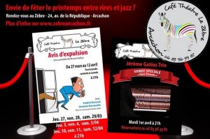 zebre jazz et expulsions