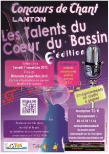 affiche talents du coeur 2015