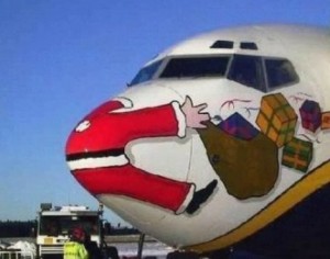 avion tape pere noel