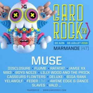 affiche garorock