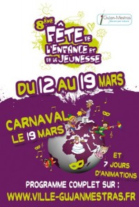 affiche programme fete jeunesse gujan