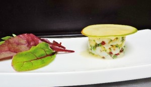 tartare st jacques pinasse