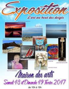 expo art au bourt des doigts