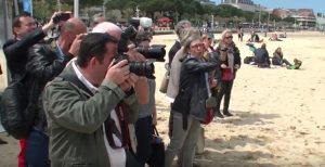 la plage aux ecrivains photo