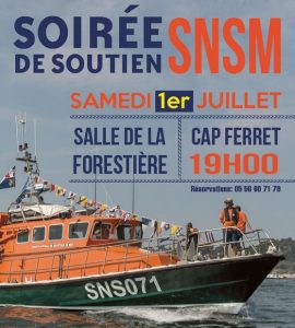 SNSM soiree soutien