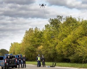 controle gendarmes drone