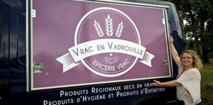 vrac en vradouille camion panneau