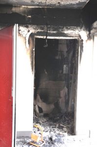 incendie sdf biganos porte