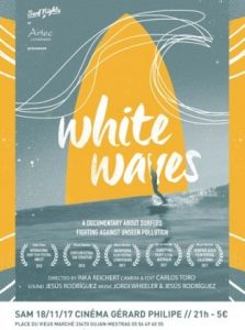 white waves