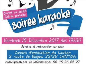 lanton soiree karaoke