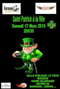 St patrick le teich