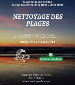 nettoyage plage lege 31 03 18