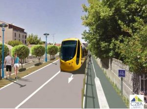 projet contournement C2BA tram