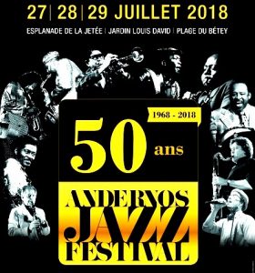 affiche Andernos jazz festival 2018