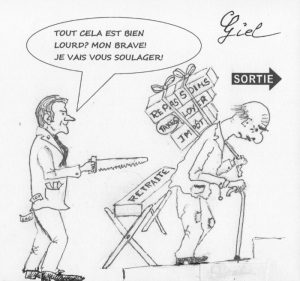 dessin giel retraite