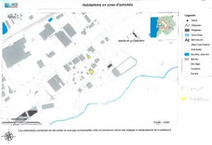 projet crematorium biganos plan de masse