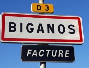 biganos facture panneau ville