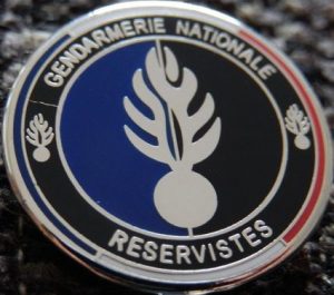 gendarmerie reservistes macaron