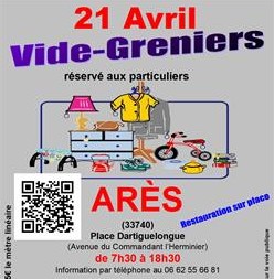 vide grenier ares