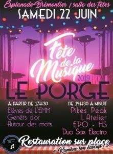 fete de la musique porge 2019