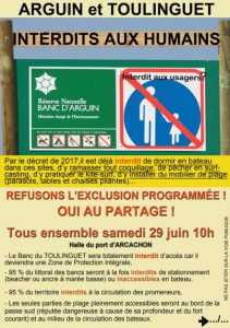 flyer manif arguin