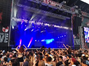 garorock scene vu de gauche mod