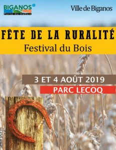 fete de la ruralite biganos affiche 2019