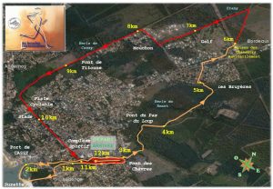 plan du parcours boucles lantonnaises