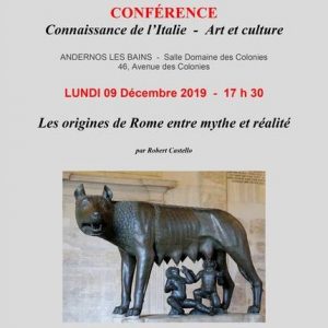 conference france italie origines de rome