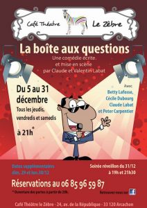 le zebre boite aux questions