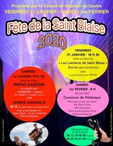 fete st blaise biganos