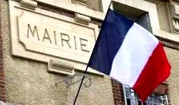 mairie logo drapeau