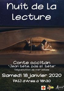 nuit de la lecture ares