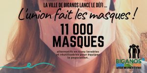 biganos l union fait les masques