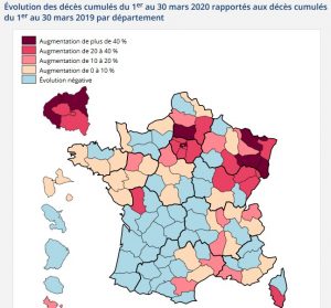 coronavirus evoution deces mars