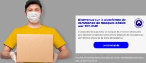 commande masques la poste