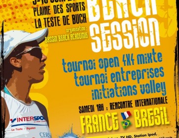 affiche Session Beach Volley
