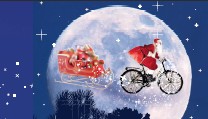 pere noel a velo