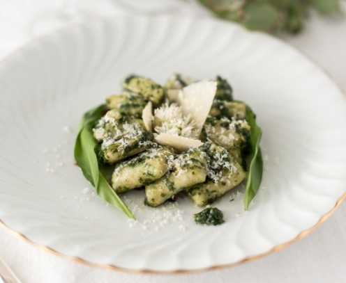 Recette du WE : Gnocchis maison, pesto à l’ail des ours