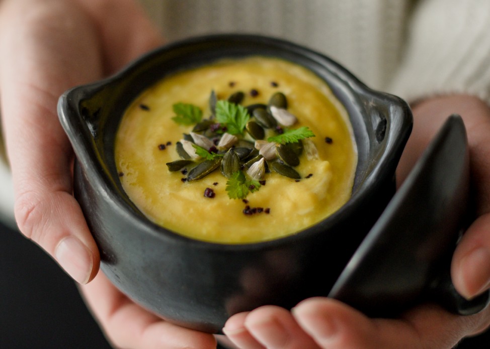 Recette Velouté de Navets boule d'or crème ail InfoBassin
