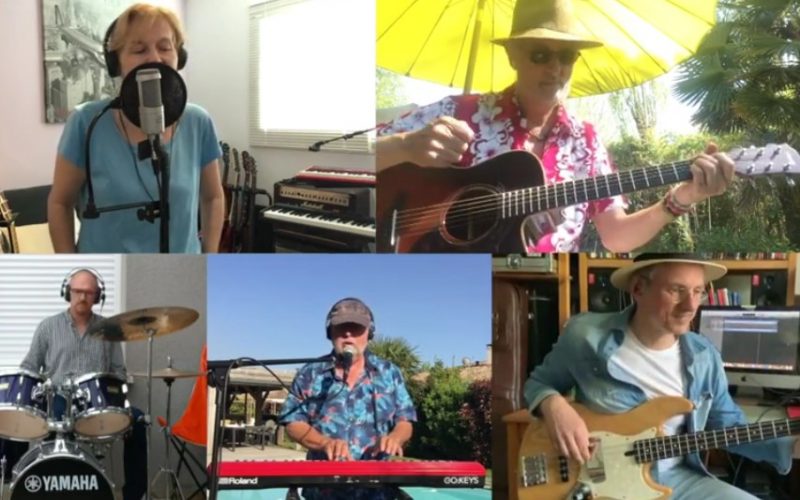 Jolie balade musicale à domicile et sur le net par Delta Groove, groupe relax du Bassin…