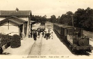 gros becs andernos train en gare