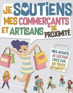 dessin soutien commerçants