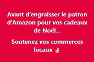 reconfinement amazon commerces locaux