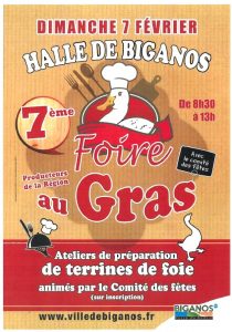 AFFICHE FOIRE AU GRAS 2021