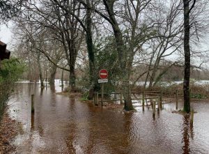 inondation biganos courant d eyre