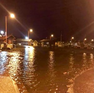 inondation cabanes la hume gujan