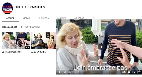 Clip vidéo : Quand un couple de musiciens du Bassin d’Arcachon parodient des chansons…