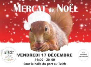 mercat de noel le teich